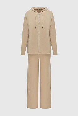 Women's beige walking suit