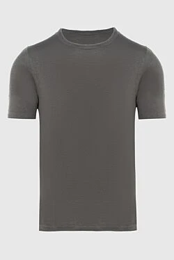 T-shirt linen gray for men