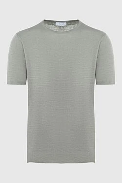 T-shirt linen gray for men