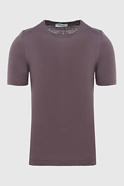 T-shirt linen pink for men