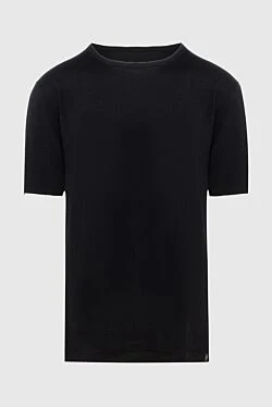 T-shirt linen black for men