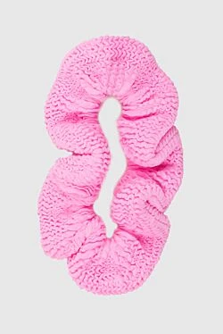 Pink scrunchy for women