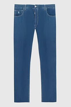 Джинсы классические из мягкого хлопкового денима
