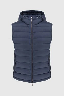 Polyester vest blue for men