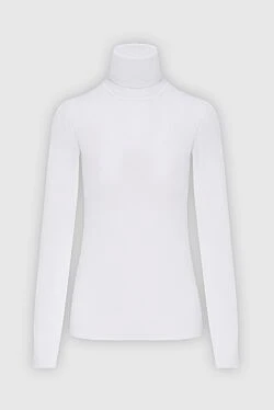 White cashmere golf for women