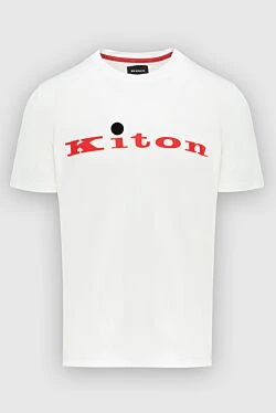 White cotton T-shirt for men