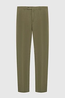 Green trousers for men