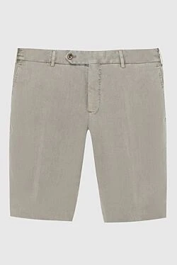 Beige shorts for men