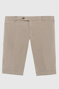 Beige shorts for men