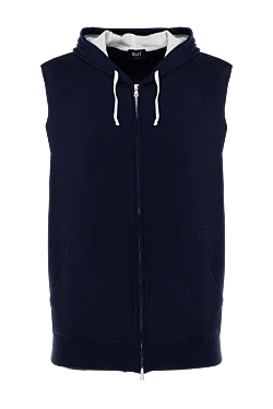 Cotton vest blue for men