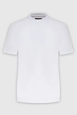 White cotton T-shirt for men