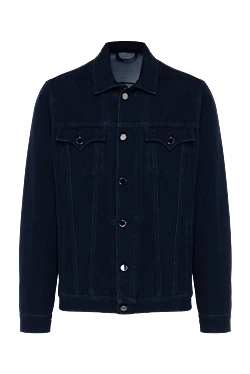 Blue denim jacket for men