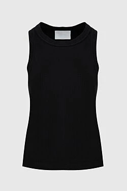 Women's black T-shirt