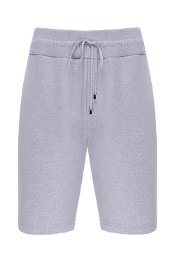 Cotton shorts for men, gray