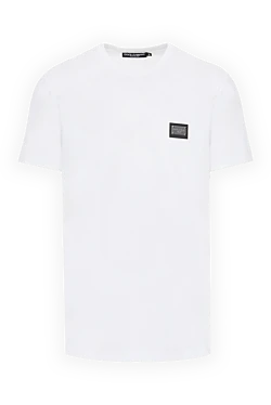 White cotton T-shirt for men