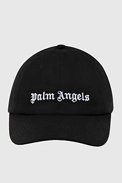 Black cotton cap for women