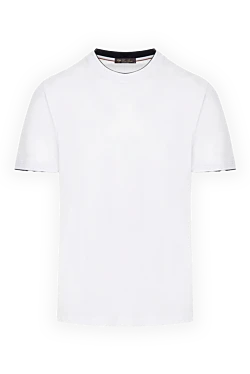 White cotton T-shirt for men