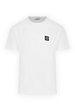 White cotton T-shirt for men