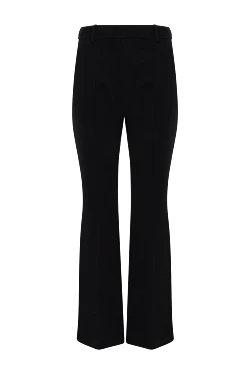 Black woolen trousers for women