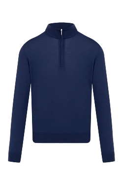 Troyer wool men's blue