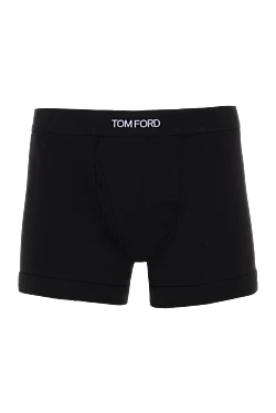 Men's cotton boxers black