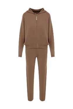 Brown women's walking suit