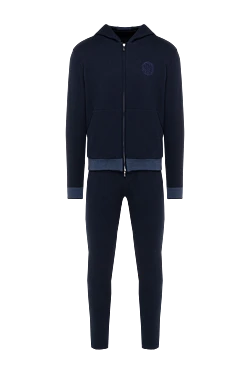 Men's blue walking suit made of cotton