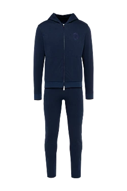 Men's blue walking suit made of cotton