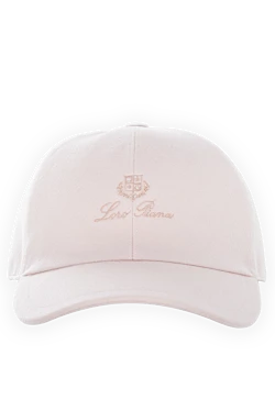 Men's cashmere cap, pink