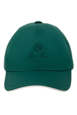 Men's polyester cap green