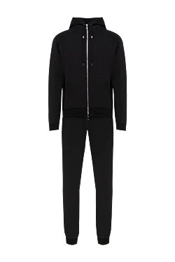 Walking suit made of cotton and elastane, black