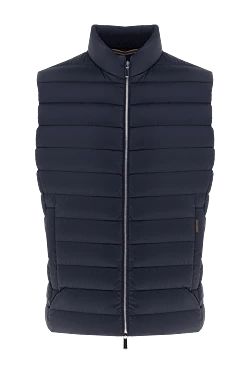 Polyester vest men's blue