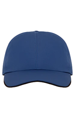 Men's polyester cap blue