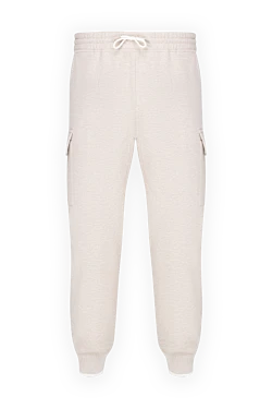 Men's beige trousers