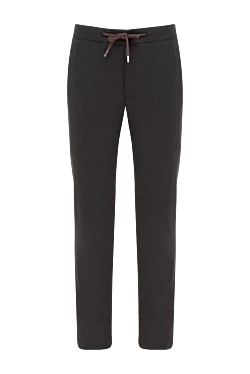 Men's wool trousers brown