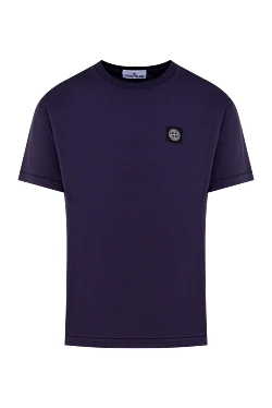 Cotton T-shirt for men, purple