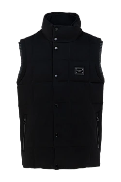 Men's black vest