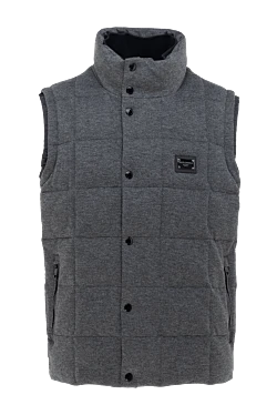 Men's black vest