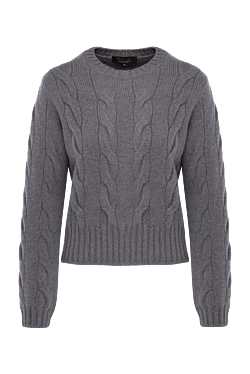 Women's cashmere jumper gray