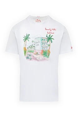 White cotton T-shirt for men