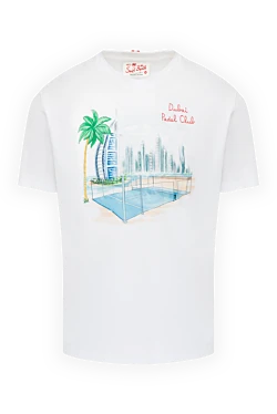 White cotton T-shirt for men