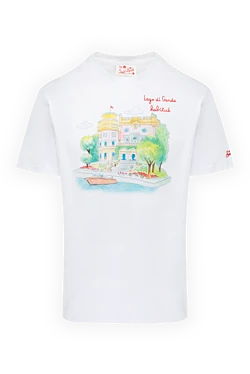 White cotton T-shirt for men