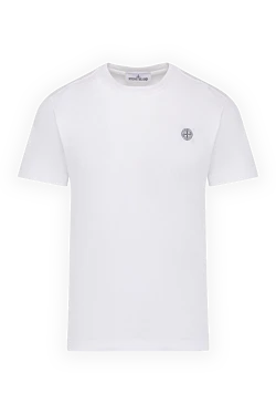 White cotton T-shirt for men