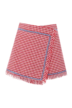 Women's shorts red