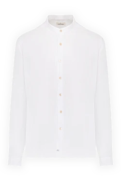 White men's linen shirt