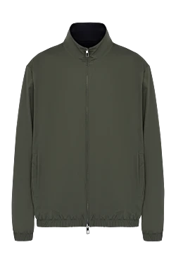 Men's green nylon jacket