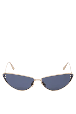 Sunglasses for women, yellow, metal