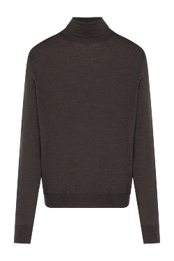 Men's gray wool golf