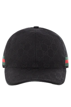 Men's black cap