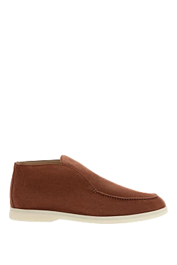 Күдері және наппа бұзау терісінен жасалған интерьердегі классикалық лоферлер